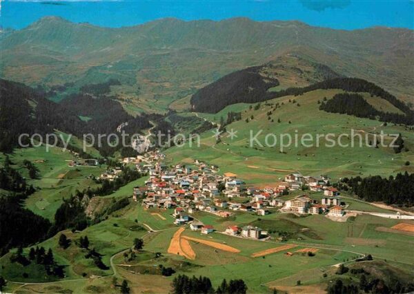 Serfaus Tirol Fliegeraufnahme Oberinntal