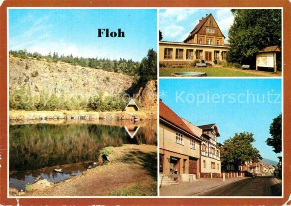 Floh-Seligenthal Bergsee Mittlerer Hühnberg Platz der Ju