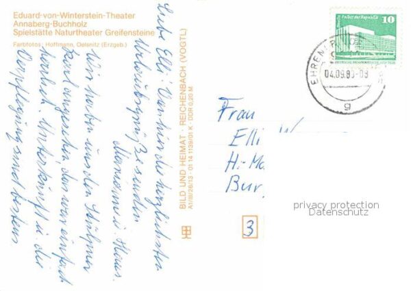 Annaberg-Buchholz Erzgebirge Eduard von Winterstein Theater Spielstä – Bild 2