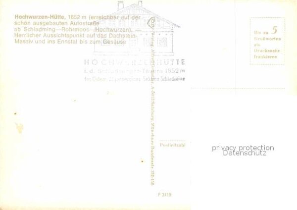 Schladming Obersteiermark Hochwurzen Hütte – Bild 2