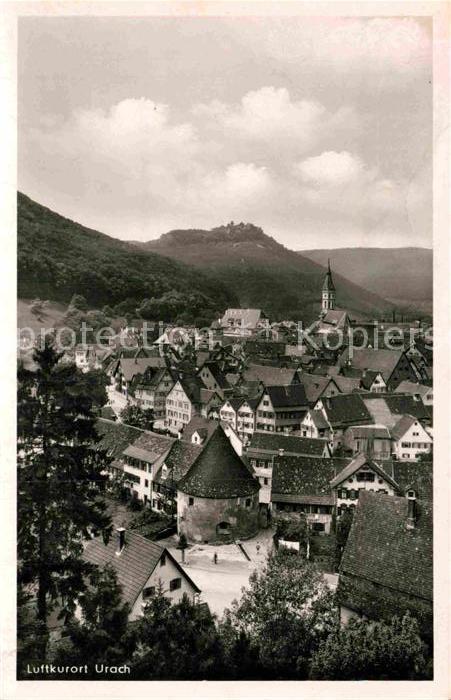 Urach Bad Teilansicht Luftkurort Schwäbische Alb