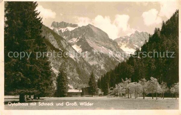 Oytal Oytalhaus mit Schneck und Grosser Wilde