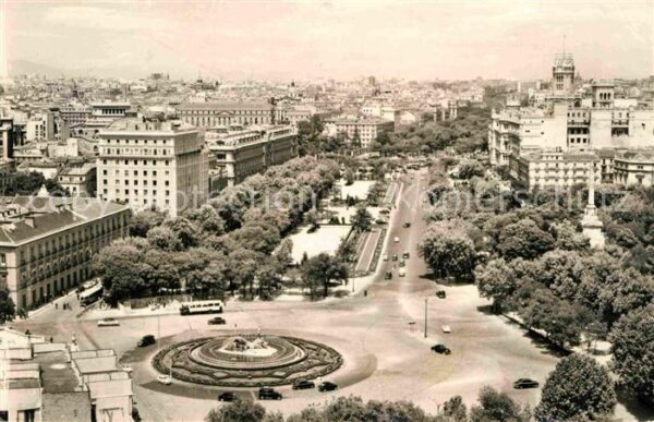 Madrid Spain Neptuno y Paseo del Prado