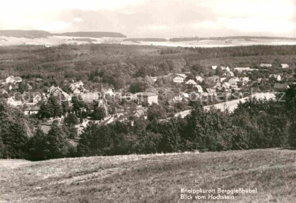 Berggiesshuebel Panorama Blick vom Hochstein Kneippkuro