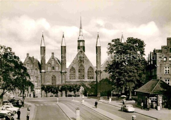 Luebeck Koberg Platz Heilig Geist Hospital