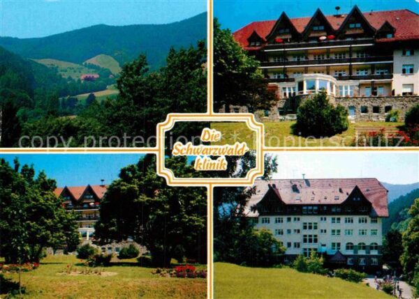 Glottertal Sanatorium Kurhaus Glotterbad Schauplat