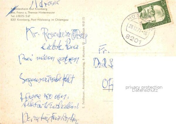 Kronberg Hoeslwang Fremdenheim Gut Kronberg Pferdeschlitte – Bild 2