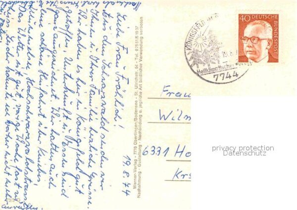 Koenigsfeld Schwarzwald Heilklimatischer Höhenluftkurort Kurpar – Bild 2