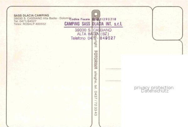 San Cassiano Badia Camping Sass Dlacia Camping Dolomiti Wi – Bild 2