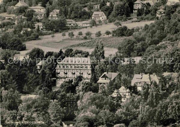 Koenigstein Taunus Teilansicht Luftkurort