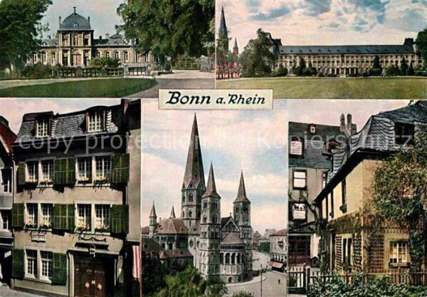 Bonn Rhein Poppelsdorfer Schloss Universität Beeth
