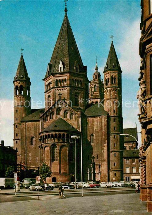 Mainz Rhein Haus Römischer Kaiser und Dom