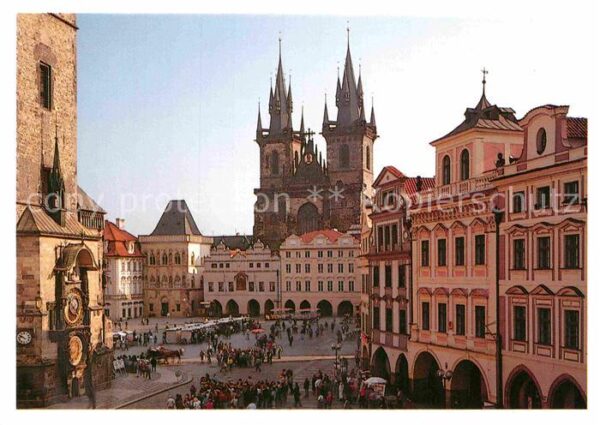 Praha Prahy Prague Staromestske Namesti Altstätter Ring Te