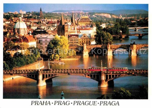 Praha Prahy Prague Prazske mosty Prager Brücken