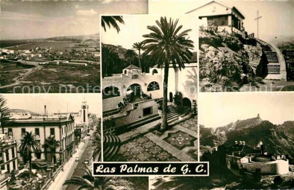 Las Palmas Gran Canaria Puerto de La Luz Mirador de Bandama Cal