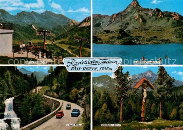 Obertauern Sommerfrische Grünwaldkopf Bergbahn Ber