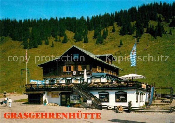 Balderschwang Grasgehrenhütte Gaststätte Riedbergpass