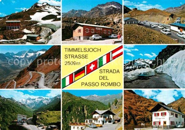 Rabenstein Passeier Timmelsjoch Strasse Strada del Passo Ro