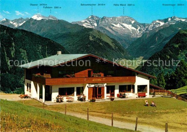 Steinach Brenner Tirol Bergrestaurant Bergeralm Alpenpanorama