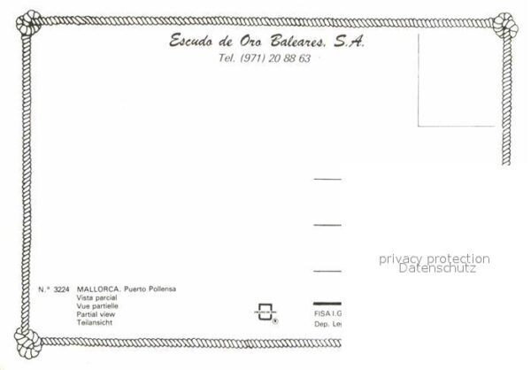 Puerto Pollensa Pinienwald an der Küste – Bild 2