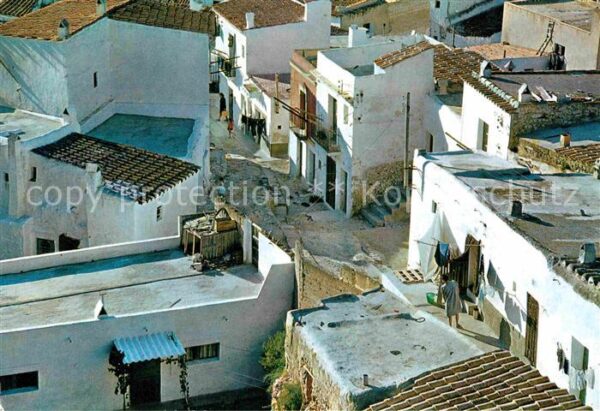 Ibiza Islas Baleares Calle Tipica