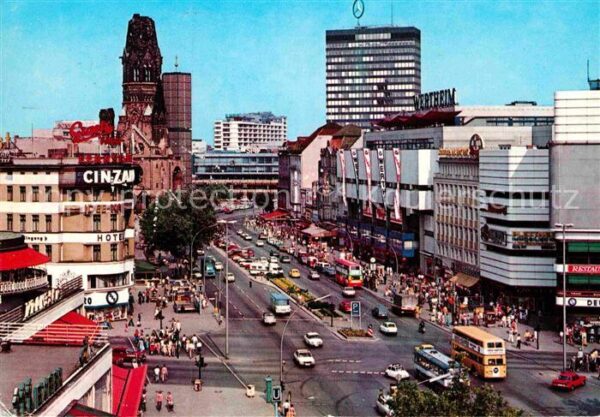 Berlin Kurfürstendamm Kaiser Wilhelm Gedächtni
