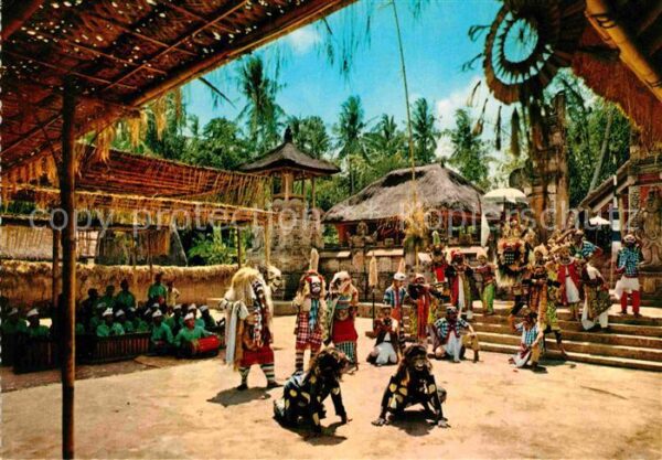 Bali Indonesien Barong dancers Tradition