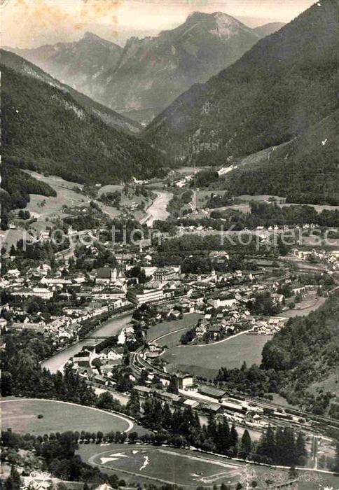 Bad Ischl Salzkammergut Gesamtansicht Leharstadt Alpenpanorama