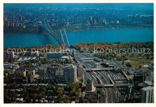 New York City Fort Lee George Washington Bridge Hudso