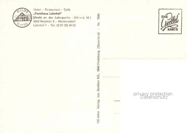 Nenkersdorf Informationstafel Lahnquellgebiet Hotel – Bild 2
