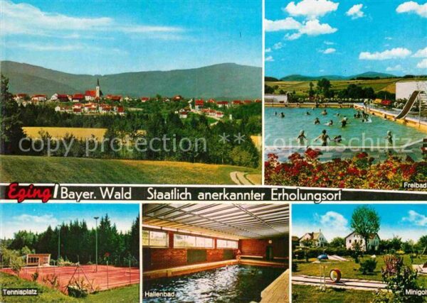 Eging See Erholungsort Bayerischer Wald Freibad M