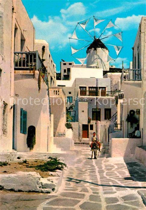 Mykonos Ruelle pittoresque Malerische Strasse