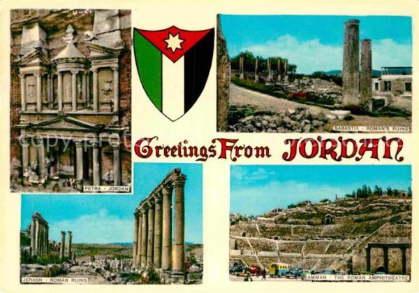 Jordanien Petra Sabastia Romans Ruins Amman Roman