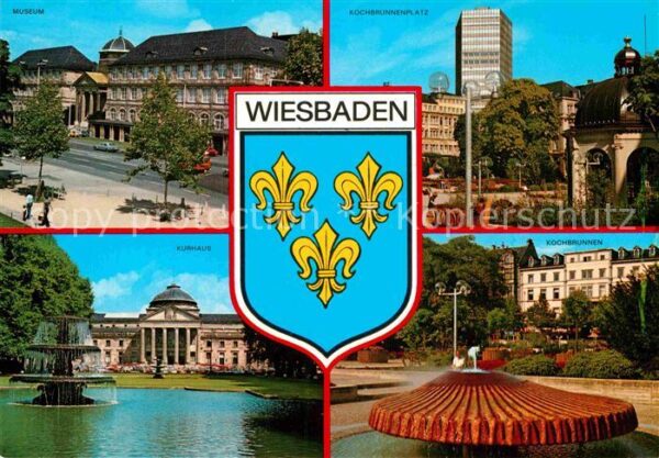 Wiesbaden Museum Kochbrunnenplatz Kurhaus Kochbru