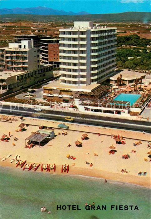 Playa de Palma Mallorca Hotel Gran Fiesta vista aerea
