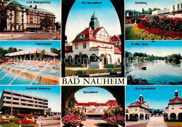 Bad Nauheim LVA Rheinprovinz Thermalbad Kurklinik S