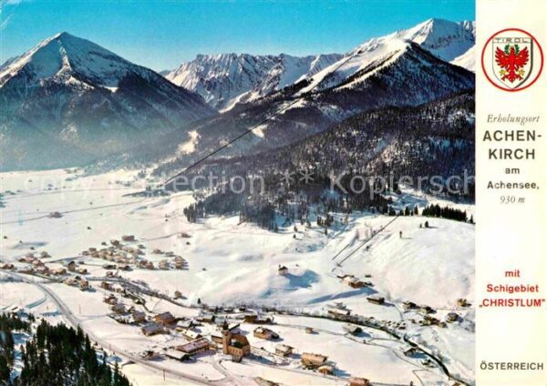 Achenkirch Wintersportplatz mit Schigebiet Christl