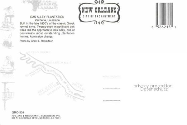 Vacherie Oak Alley Plantation – Bild 2
