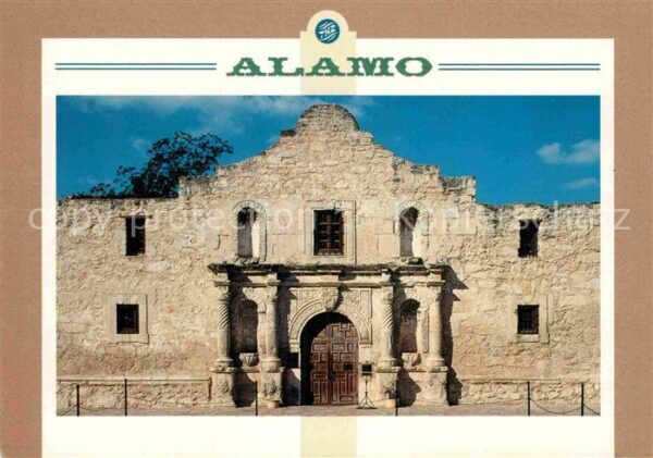San Antonio Texas The Alamo Spanish mission founded in 17