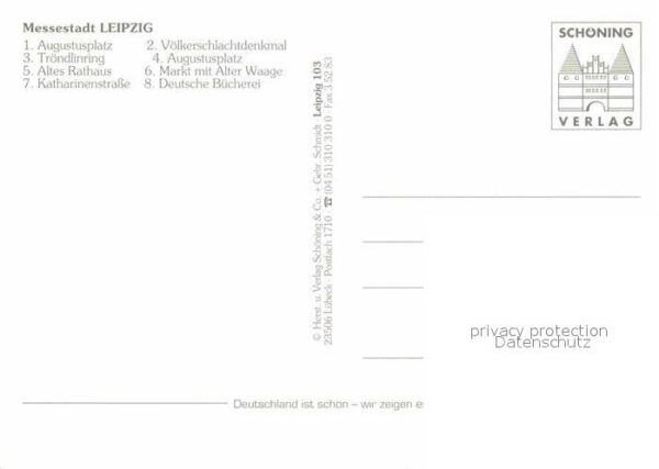 Leipzig Augustusplatz Völkerschlachtdenkmal Trö – Bild 2