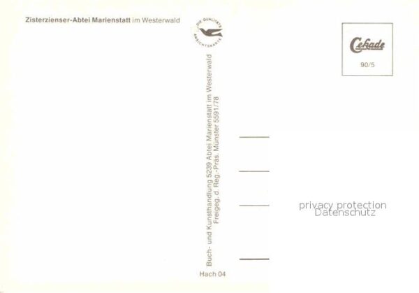 Marienstatt Westerwald Zisterzienser Abtei Fliegeraufnahme – Bild 2