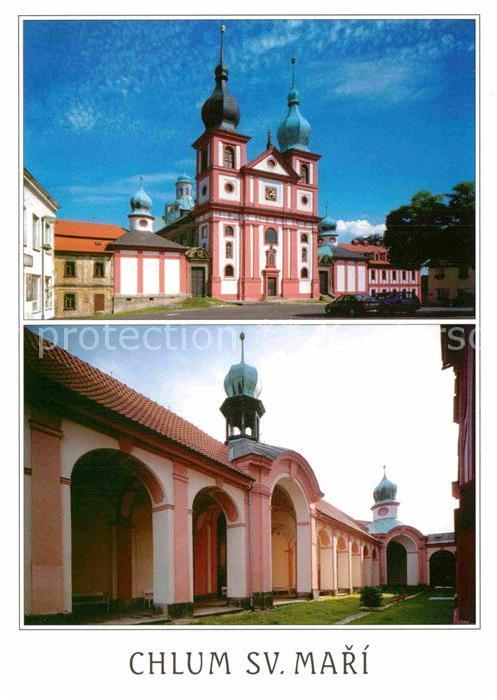 Maria Kulm Chlum Svate Mari Wallfahrtskirche mit Gnadenbild
