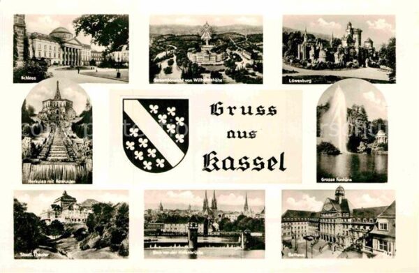 Kassel Schloss Rathaus Löwenburg Wilhelmshöhe