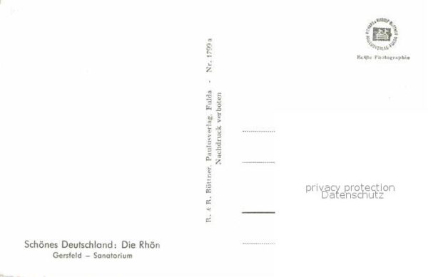 Gersfeld Rhoen Sanatorium – Bild 2