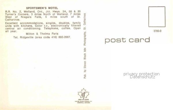 Welland Canada Sportsmens Motel – Bild 2