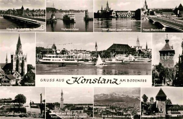 Konstanz Bodensee Schnetztor Insel Hotel Münster