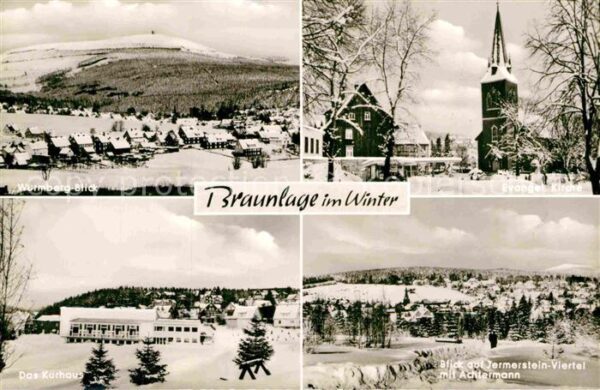 Braunlage Evangelische Kirche Wurmberg Kurhaus Je