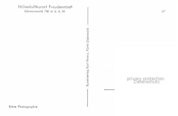 Freudenstadt Markt katholische evangelische Kirche – Bild 2