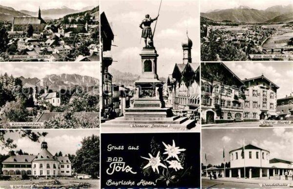 Bad Toelz Winzerer-Denkmal Oberer Markt Kurhaus