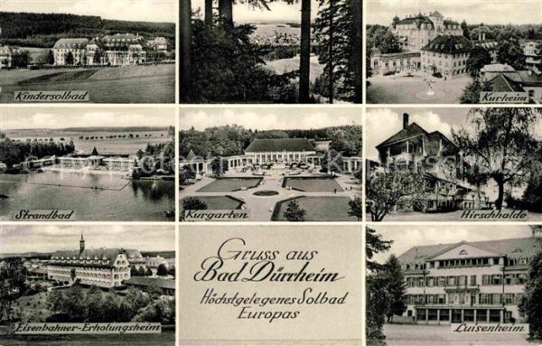 Bad Duerrheim Luisenheim Hirschhalde Eisenbahner-Erho
